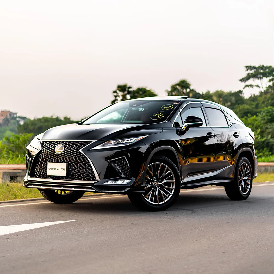 Front view of Lexus 2020 in Black