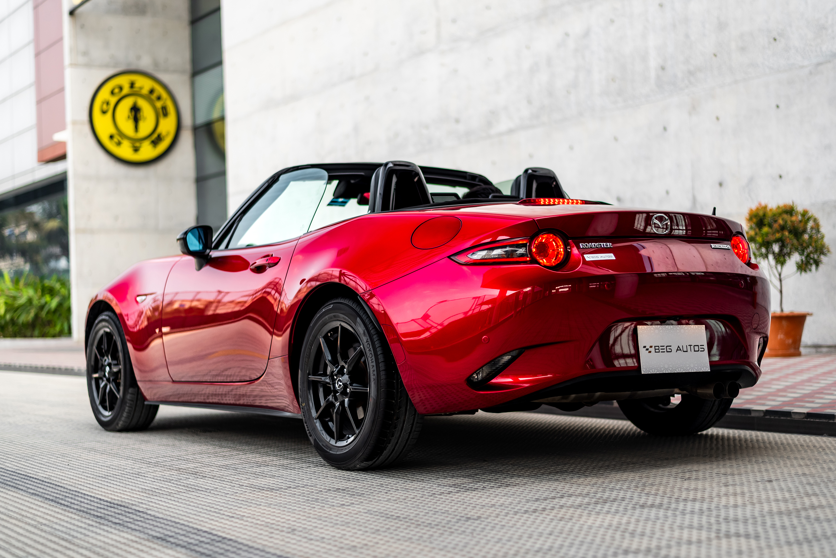 View of 2025 Mazda 2020 in Red