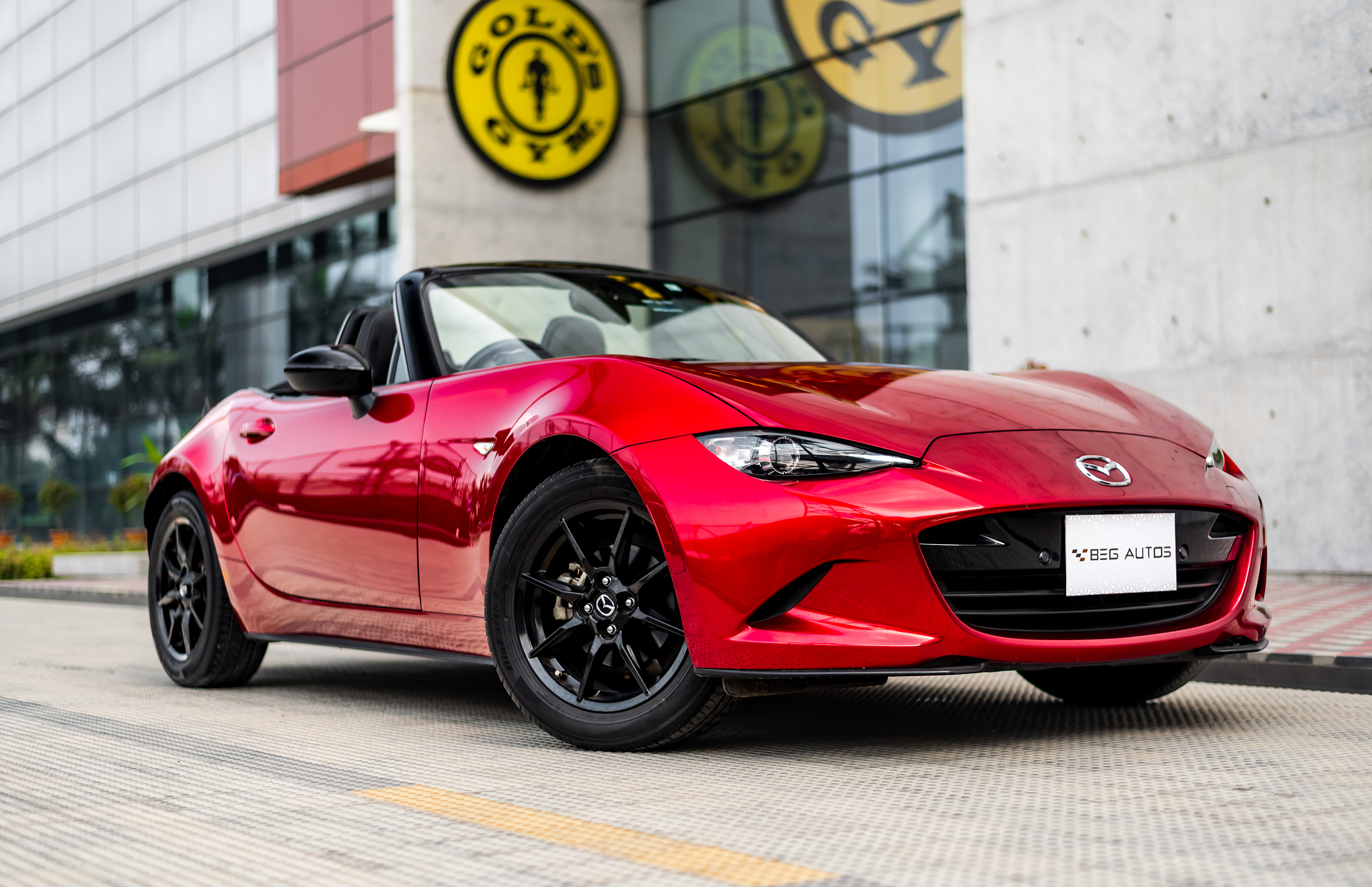 View of 2025 Mazda 2020 in Red